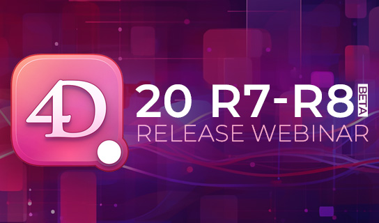 4D 20 R7&R8 Release Webinar